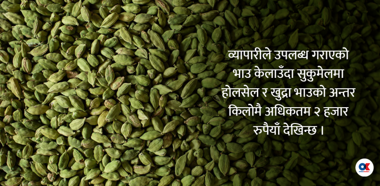 सुकुमेल होलसेलमा किलोको ४५ सय, खुद्रामा किन ६५ सय ?