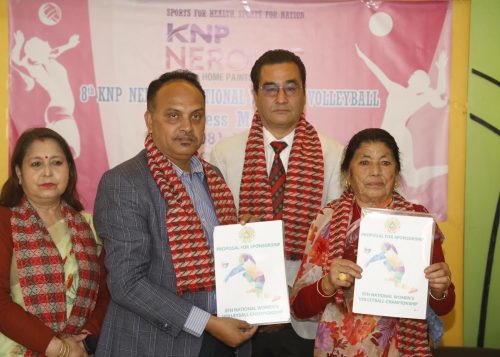 शेरबहादुर खड्का स्मृति राष्ट्रिय महिला भलिबलमा ५ टिम