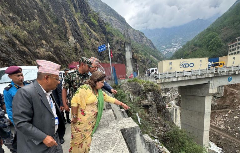 तातोपानी नाकालाई थप व्यवस्थित गर्न परराष्ट्रमन्त्रीको निर्देशन