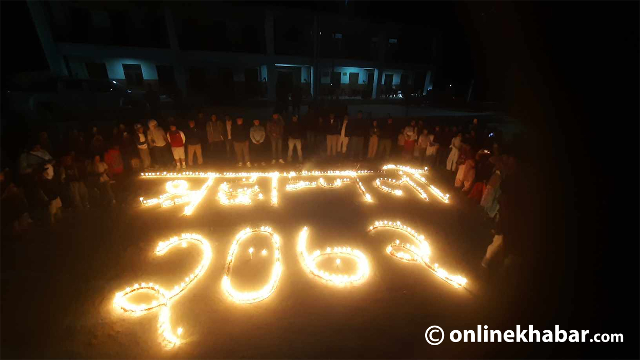 गोरखा भूकम्पको सम्झना : बारपाकमा दिप प्रज्वलन (तस्वीरहरू)