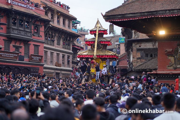 भक्तपुरमा आजदेखि बिस्का: जात्रा सुरु हुँदै