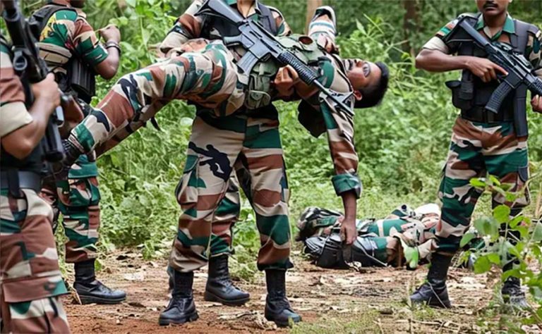 नक्सलवादी विरुद्धको लडाइँमा घाइते सुरक्षाकर्मीको संख्या ३०० प्रतिशतले वृद्धि
