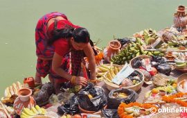 मिथिलाञ्चलमा आजदेखि चैती छठ सुरु