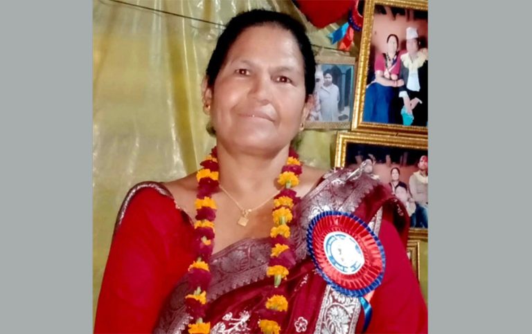 प्रभा कार्की संघर्षशील नारी पुरस्कार जाजरकोटकी देवी नेपालीलाई