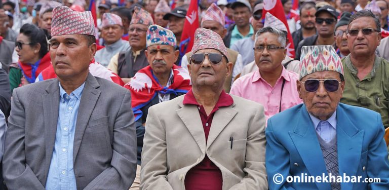 उपचारका लागि छुटेका धवल राजावादी आन्दोलनमा