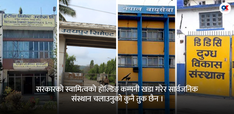 ‘होल्डिङ कम्पनी’ मातहत सार्वजनिक संस्थान : तावाबाट झरेर भुङ्ग्रोमा