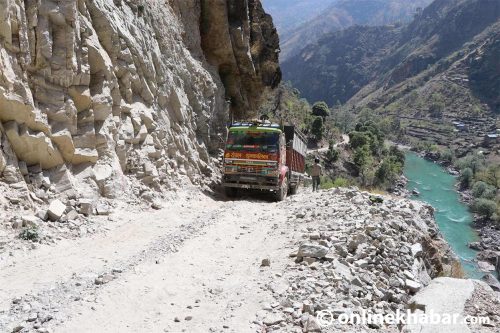 हुम्लाको बोक्चे गौडा सडकखण्ड ४ दिन खुल्ने