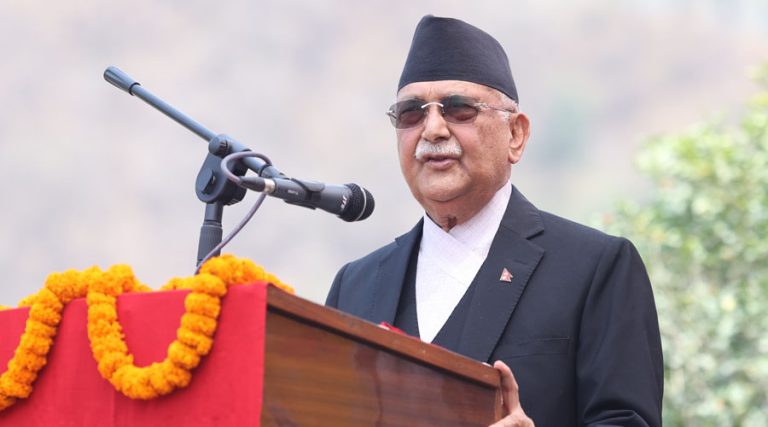 सरकारबारे प्रधानमन्त्री ओली– नलाग पछि हल्लैको