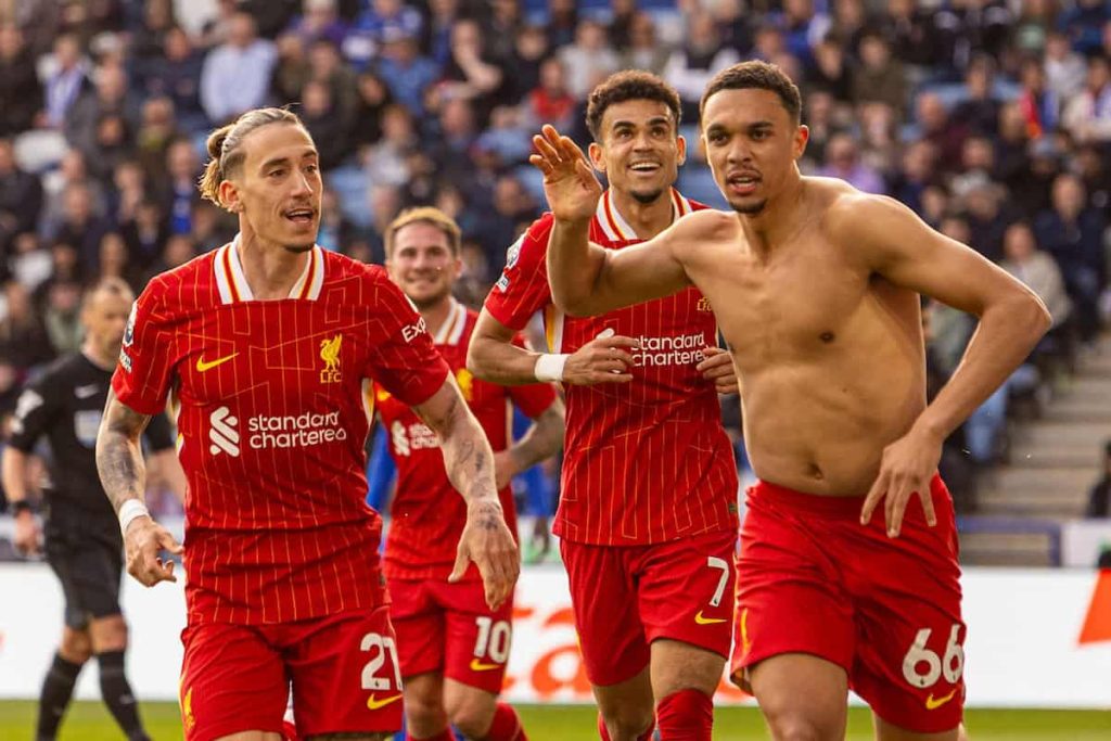 लिभरपुल उपाधिबाट एक जित टाढा