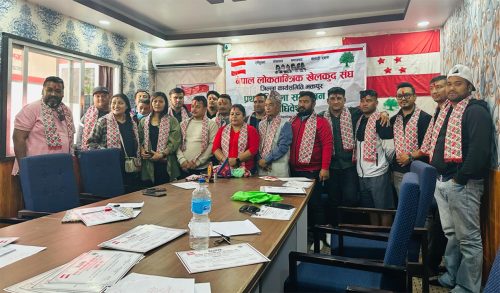 लोकतान्त्रिक खेलकुद संघ भक्तपुरमा नयाँ नेतृत्व