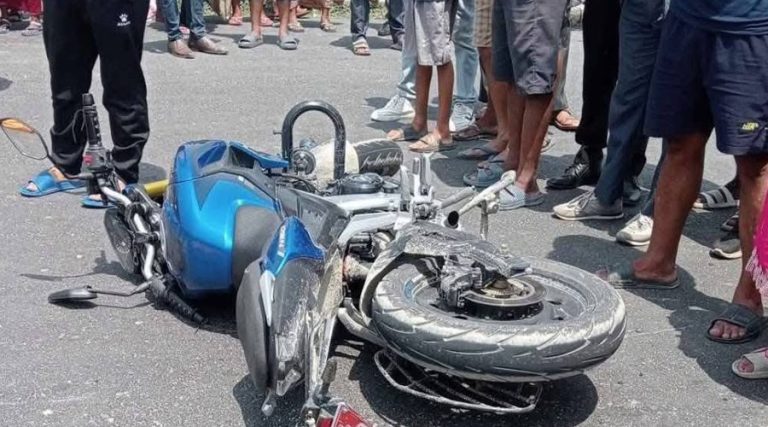 मोरङमा टिपरको ठक्करबाट मोटरसाइकल चालकको मृत्यु
