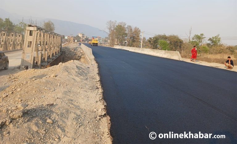 नारायणगढ-बुटवल सडक : पूर्वी खण्डमा ६३ प्रतिशत प्रगति