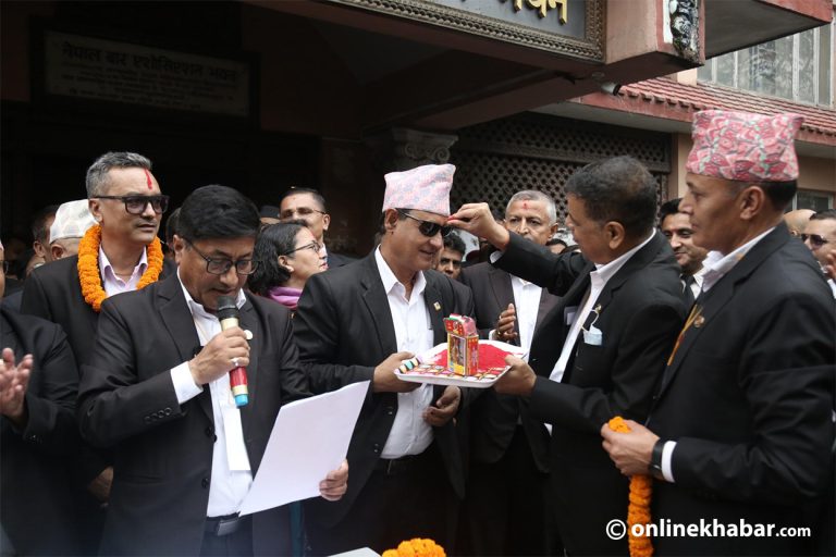 निर्वाचनपछि नेपाल बार एसोसिएसनको दृश्य यस्तो देखियो (तस्वीरहरू)