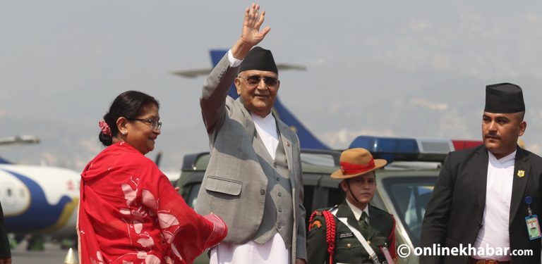 प्रधानमन्त्री ओली थाइल्यान्ड प्रस्थान (तस्वीरहरू)