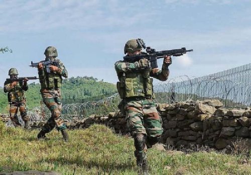 भारत र पाकिस्तानी सेनाबीच कश्मीरमा तेस्रो दिन पनि गोली हानाहान