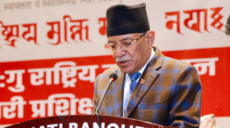 राजावादी वितण्डाको विरोध गर्दा सरकारलाई राहत मिले जस्तो भएको छ : प्रचण्ड