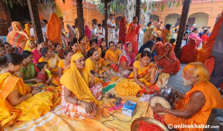 जनकपुरमा रामनवमी महोत्सव (तस्वीरहरू)