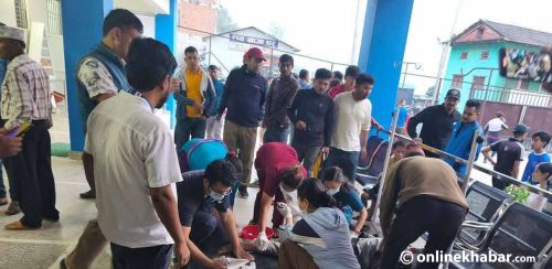 रामेछापको कठजोर ठाँटीमा जिप दुर्घटना, २ जनाको मृत्यु