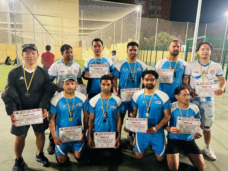 रोयल राइडर्स बार्सिलोनालाई चैते दशैं कपको उपाधि