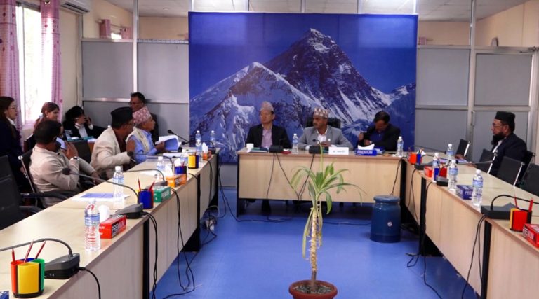 ‘एक घर एक धारा’ कार्यक्रम कार्यान्वयन गर्न संसदीय समितिको ध्यानाकर्षण