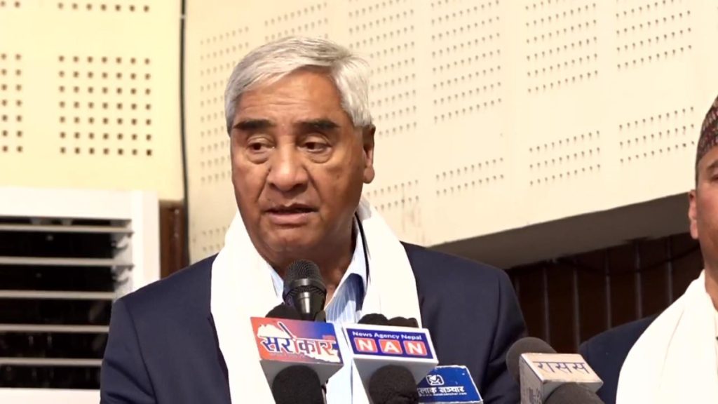 अर्थतन्त्रले भ्याएसम्म विभागका सिफारिस अनुसार काम गर्छौं : सभापति देउवा