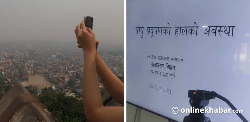 वायु प्रदूषण घटाउन विज्ञको सुझाव : यातायातमा जोर–बिजोर, हप्तामा दुई दिन बिदा
