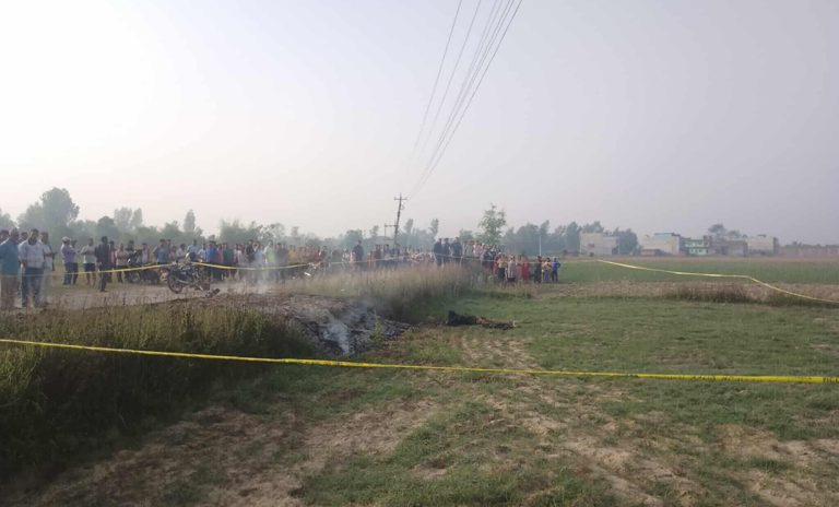 कञ्चनपुरको बेलौरीमा जलेको अवस्थामा शव भेटियो