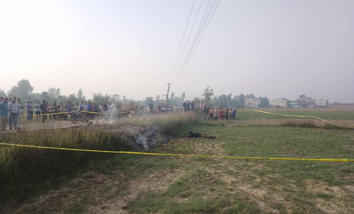 कञ्चनपुरको बेलौरीमा जलेको अवस्थामा शव भेटियो