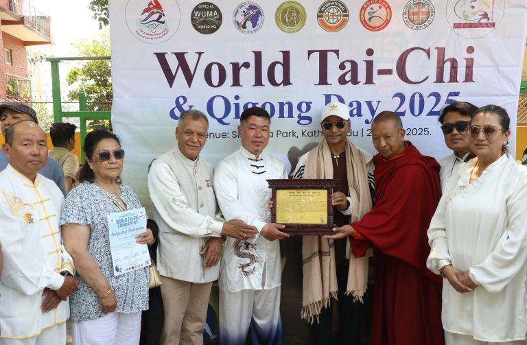 नेपालमा विश्व ताइची तथा छिकुङ दिवस मनाइयो