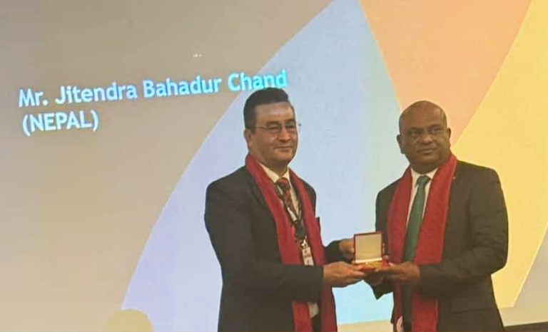 काभा अवार्ड : नेपाल भलिबल संघलाई दुईसहित अध्यक्ष चन्दलाई पनि अवार्ड