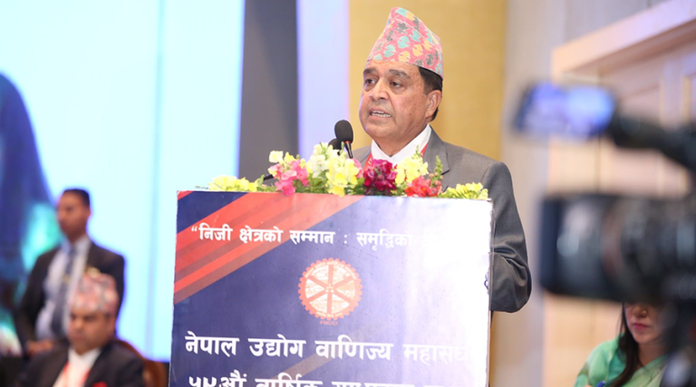आर्थिक समृद्धि र विकासको नेतृत्व निजी क्षेत्रले गर्नुपर्छ : अध्यक्ष ढकाल