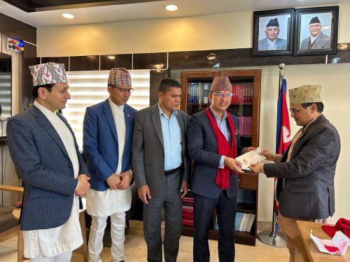 नेप्सेका नवनियुक्त सीईओ चापागाईंले सम्हाले कार्यभार