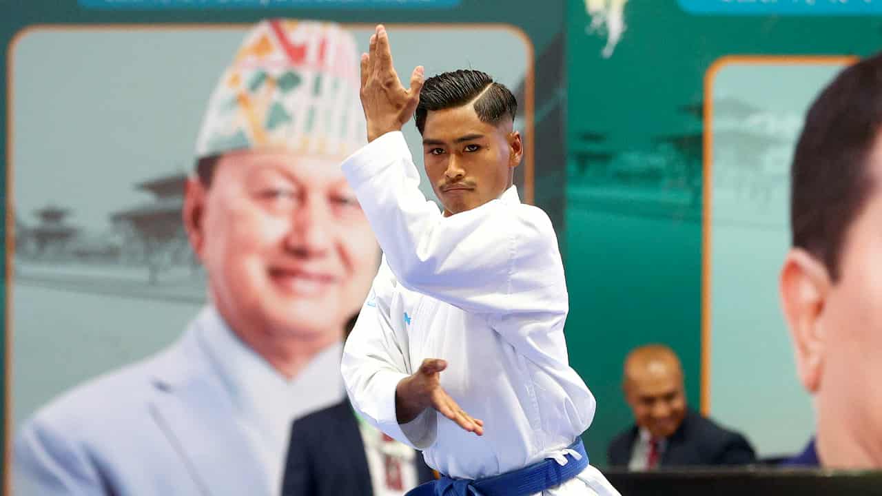 शेरबहादुर देउवा कप राष्ट्रिय कराते : पहिलो दिन पुलिसलाई ३ स्वर्ण