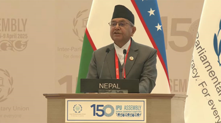 नेपालको समावेशिता र शान्तिपूर्ण रूपान्तरणको यात्रा विश्वकै लागि उदाहरणीय छ : सभामुख घिमिरे   