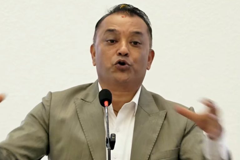 एमालेसँगको सहकार्यबारे गगन थापा : हामी फोहोर सफा गर्न गएका हौं, फोहोरी हुँदैनौं