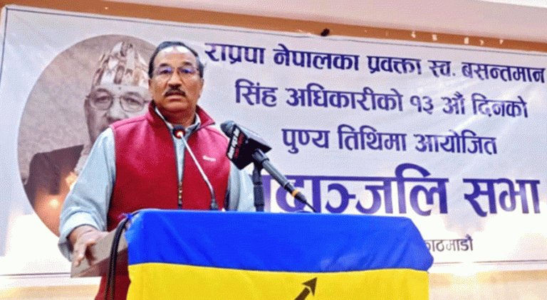 राजावादी विचार बोक्नेहरू एकताबद्ध हुन कमल थापाको अपिल