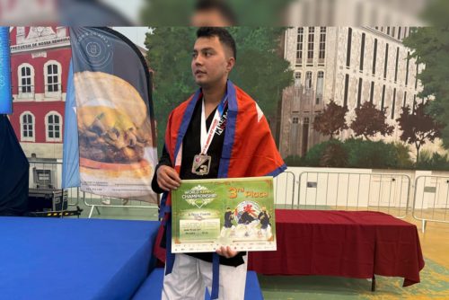 विश्व केम्पो च्याम्पियनसिपमा नेपालका विपेश थापाले जिते ऐतिहासिक पदक