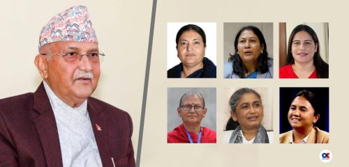 एमालेमा खुल्दैछन् ओलीसँग मत बझाउने महिला नेता