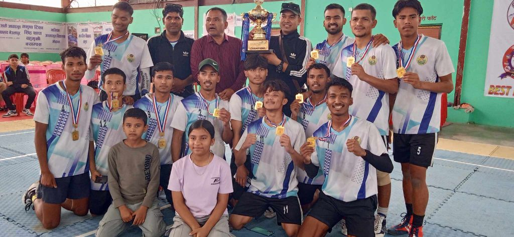 ड्रिम खो खो लिगको उपाधि नेचर नेष्ट टाइगर्सलाई