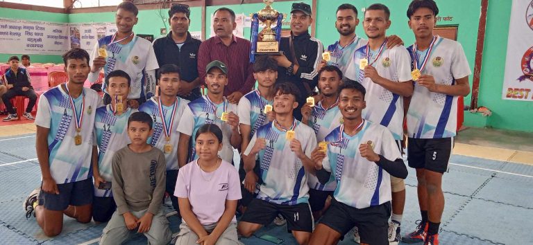 ड्रिम खो खो लिगको उपाधि नेचर नेष्ट टाइगर्सलाई