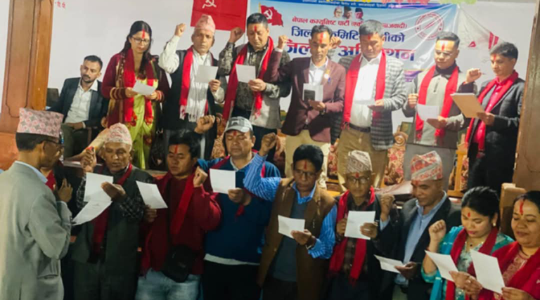 एकीकृत समाजवादी गुल्मी अध्यक्षमा राममल्ल ठकुरी सर्वसम्मत
