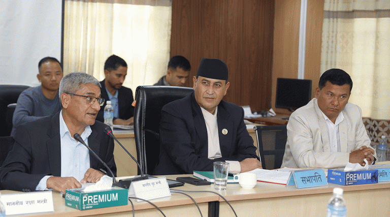 तीनकुनेको हिंसात्मक प्रदर्शन संविधान मास्ने र व्यवस्था उल्टाउने उद्देश्यबाट प्रेरित : गृहमन्त्री