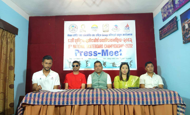 आठौं राष्ट्रिय स्केटबोर्ड प्रतियोगिता यही वैशाख ५ र ६ गते हुने