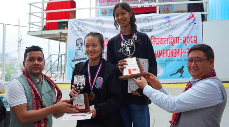 आठौं राष्ट्रिय स्केटबोर्ड च्याम्पियनसिप : खुसी, गजेन्द्र र अभिषेक च्याम्पियन