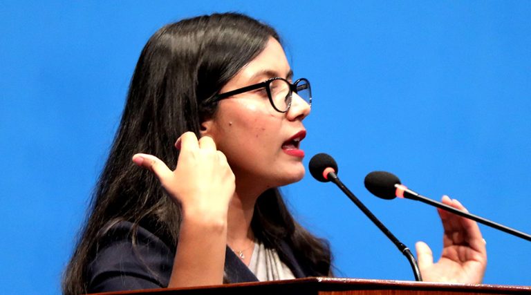 दातृ निकायसँग लिएको ऋणमाथि भ्रष्टाचार गर्नु दरिद्रता हो : सोबिता गौतम