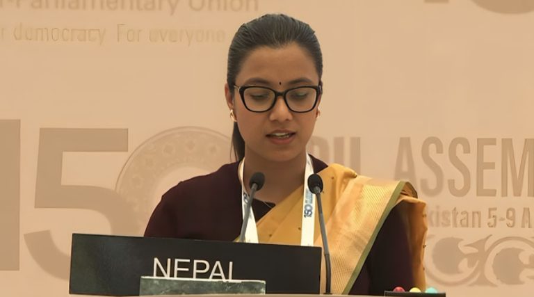 आईपीयूको महासभामा सोबिताको सम्बोधन- युवाको नेतृत्वमा युद्ध पनि इतिहास बन्न सक्छ (भिडियो)