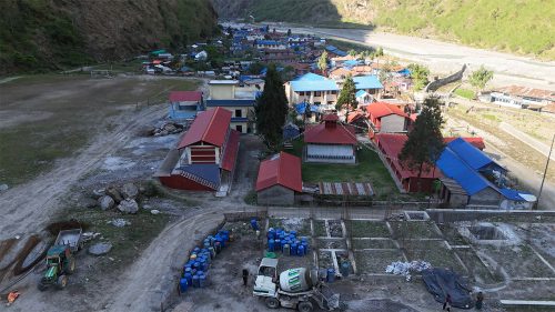 बाढीसम्बन्धी पूर्वसूचना दिन तालगाउँमा साइरन जडान