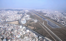 त्रिभुवन अन्तर्राष्ट्रिय विमानस्थल हाताभित्र निषेधाज्ञा जारी