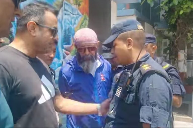 शिव सेना नेपालका अध्यक्ष अनिल बस्नेत पक्राउ