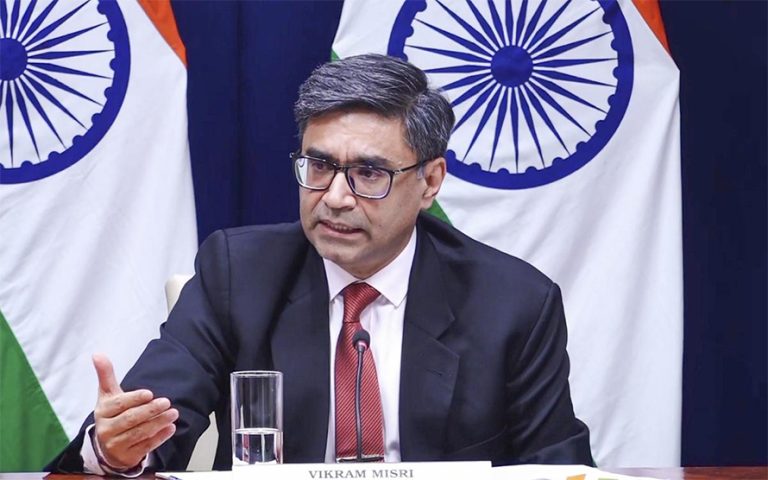भारतका विदेश सचिवले भने : परिस्थितिलाई थप चर्काउने मनसाय छैन